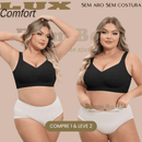 Sutiã Modelador Lux Comfort Sem Costura - Sustentação e Conforto [COMPRE 1 LEVE 2] + BRINDES