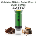 Cafeteira Elétrica Portátil 3 em 1 Quick Coffee - Zatto