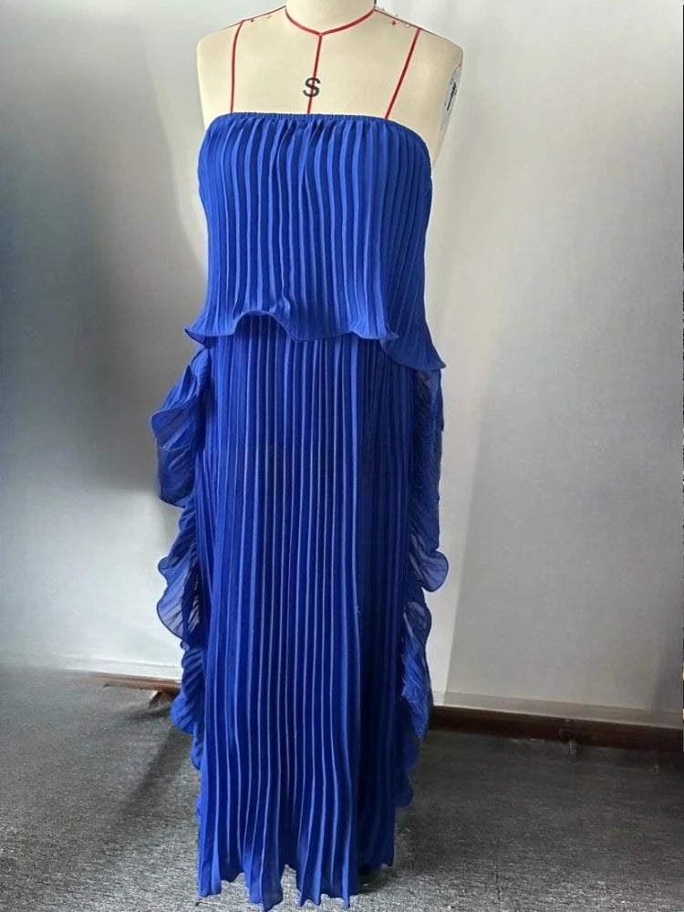 Vestido Feminino Babados