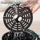 2L Oil Free Deep Fryer French Fries Chicken Roaster Air Frying Grill Machine Temperature Adjustable Smokeless Bread Bake Oven