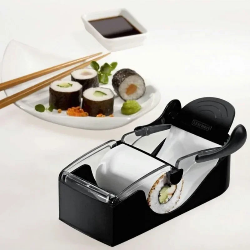 Japanese Sushi Roll Maker Rice Ball Mold Non-stick Vegetable Meat Rolling Tool DIY Sushi Making Machine Home Kitchen Accessories