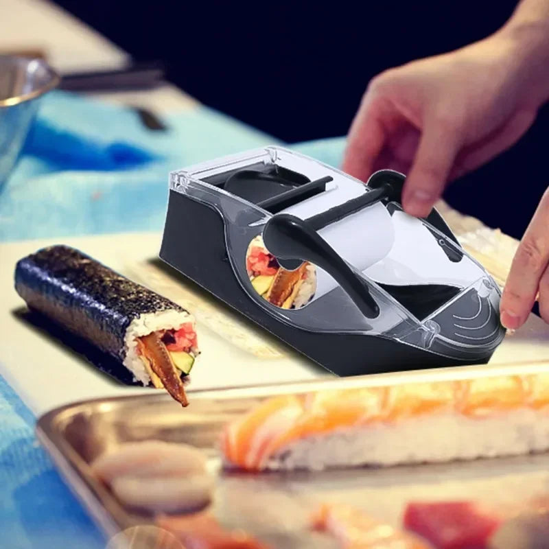 Japanese Sushi Roll Maker Rice Ball Mold Non-stick Vegetable Meat Rolling Tool DIY Sushi Making Machine Home Kitchen Accessories