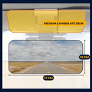 ClearView® – Visor Inteligente 2 em 1 para Direção Segura