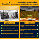 ClearView® – Visor Inteligente 2 em 1 para Direção Segura